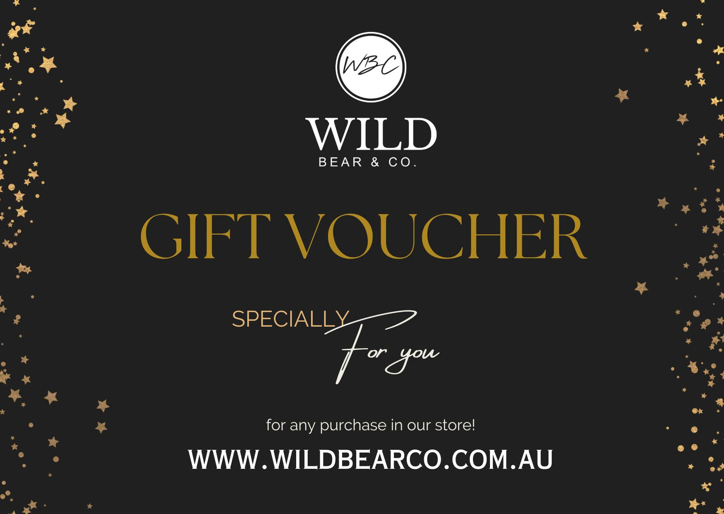 Wild Bear & Co. Gift Card