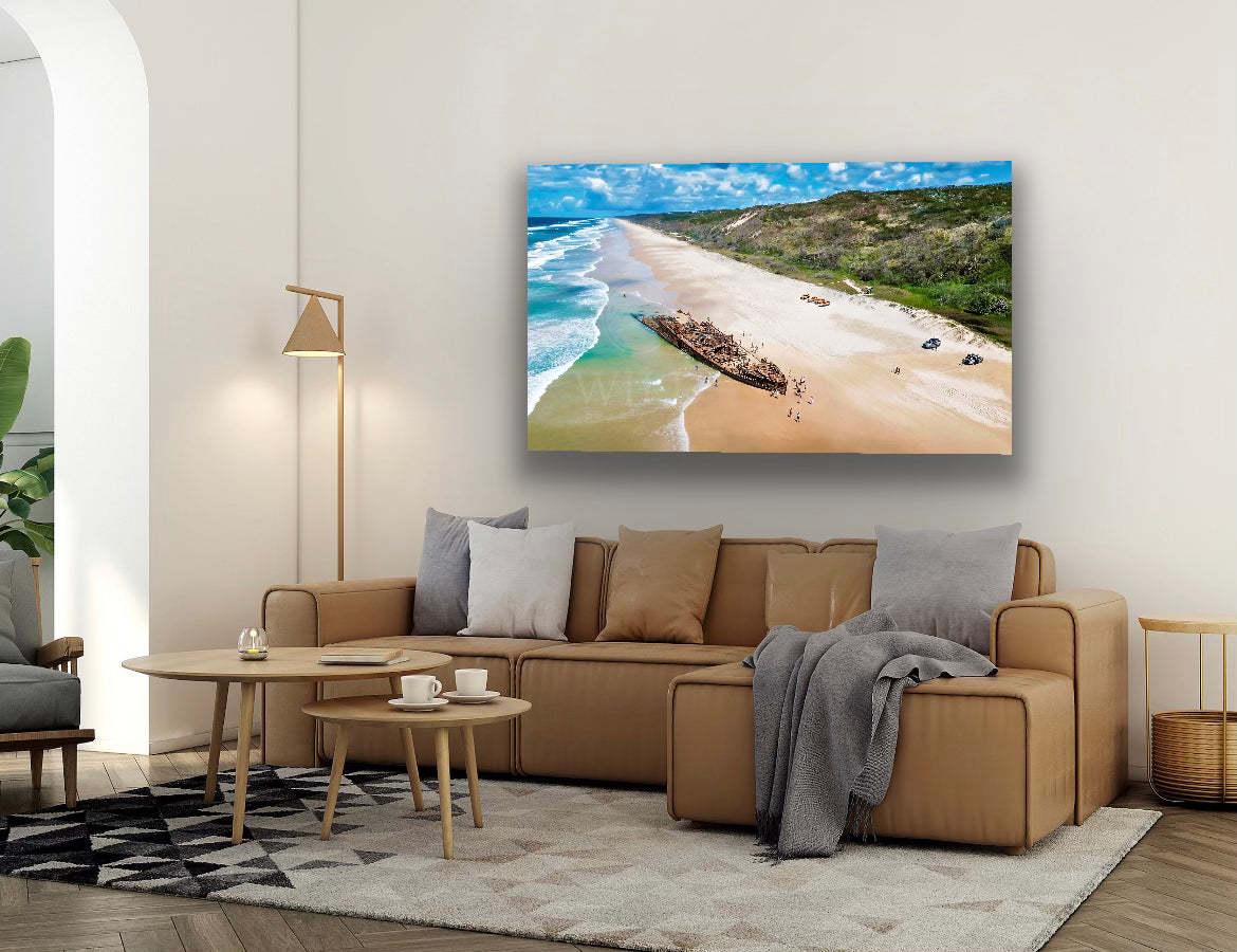 Wall Art - The Maheno: Stranded