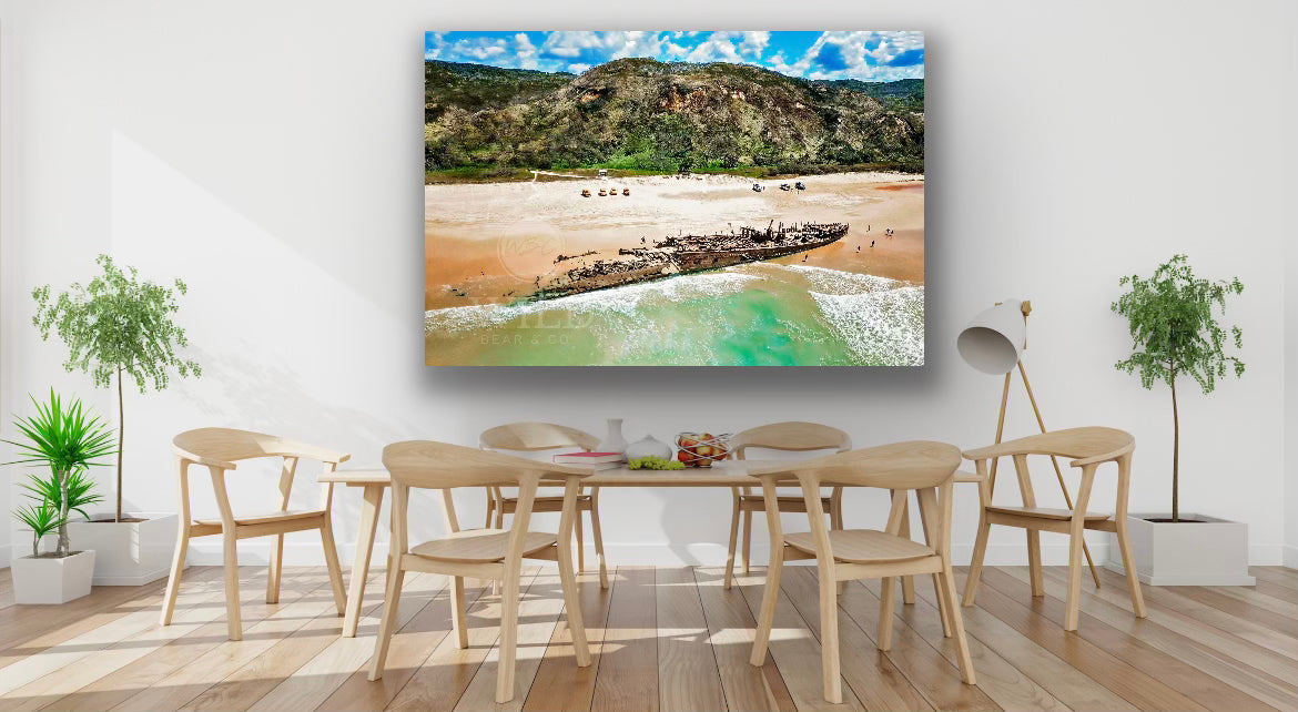 Wall Art - The Maheno: At Rest