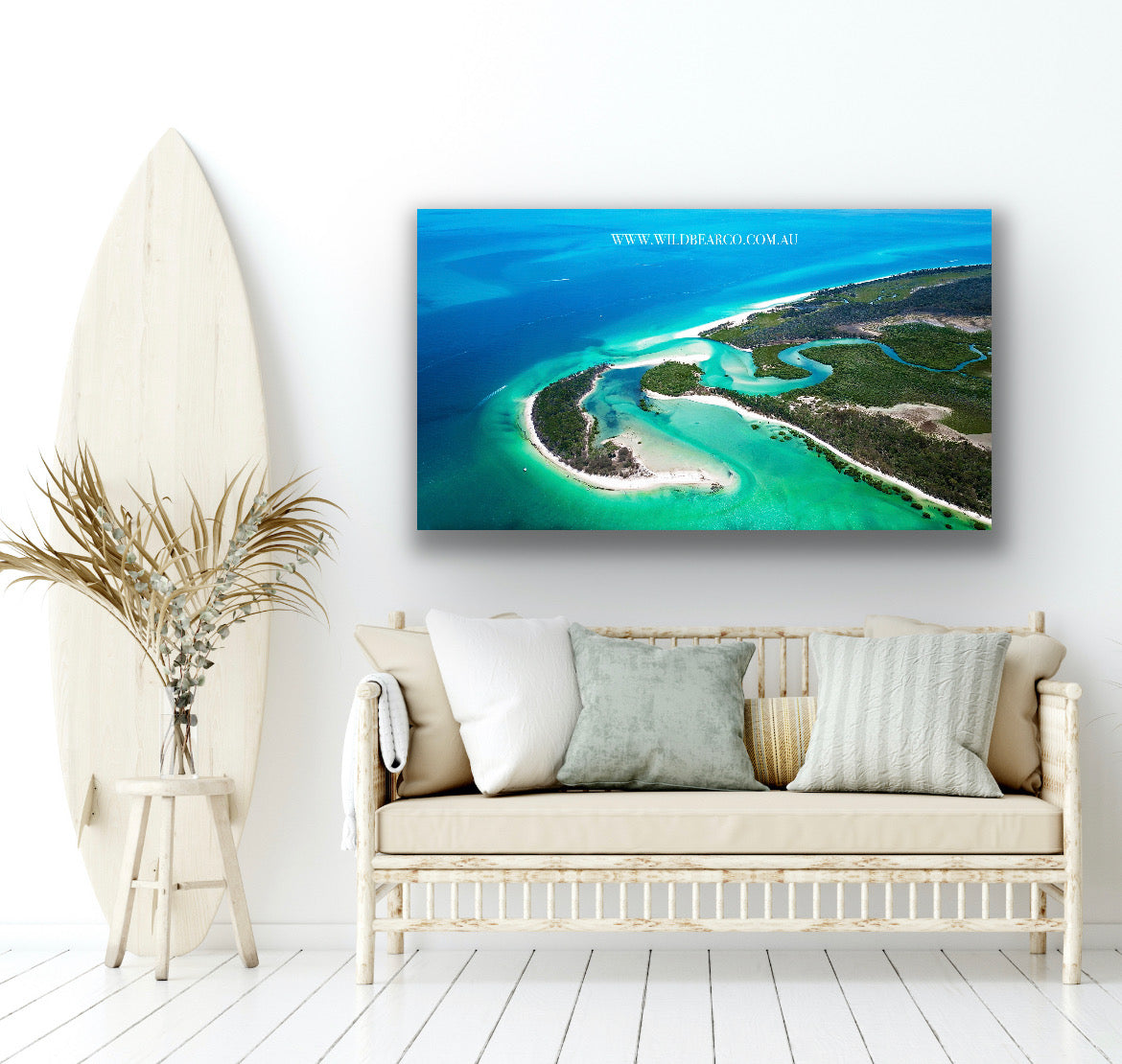 Wall Art - Starfall over Moon Point