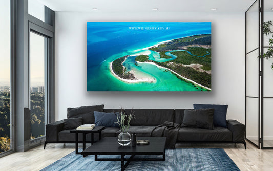 Wall Art - Starfall over Moon Point