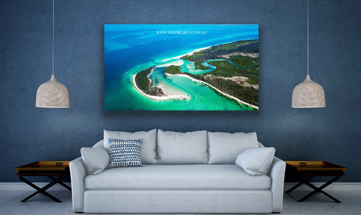 Wall Art - Starfall over Moon Point