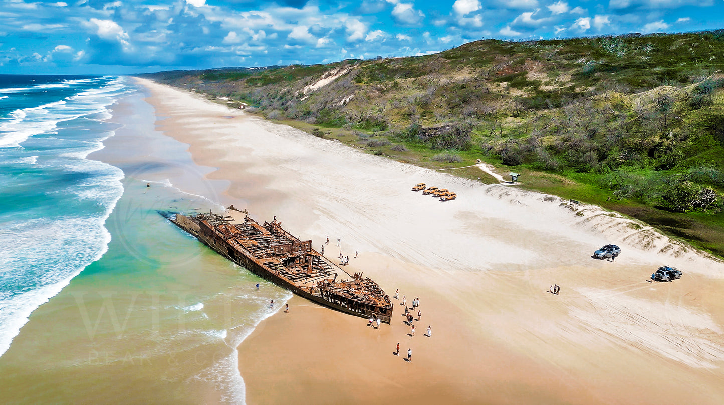 Wall Art - The Maheno: Stranded